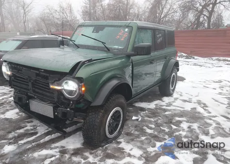 2023 Ford Bronco Black Diamond from USA, damaged, VIN 1FMEE5DP7PLB06123